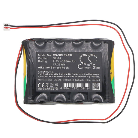 7.5V, Alkaline, 2300mAh, Door Lock battery fits Doorlock, Dl-24, 17.25Wh Door Lock Cameron Sino Technology Limited