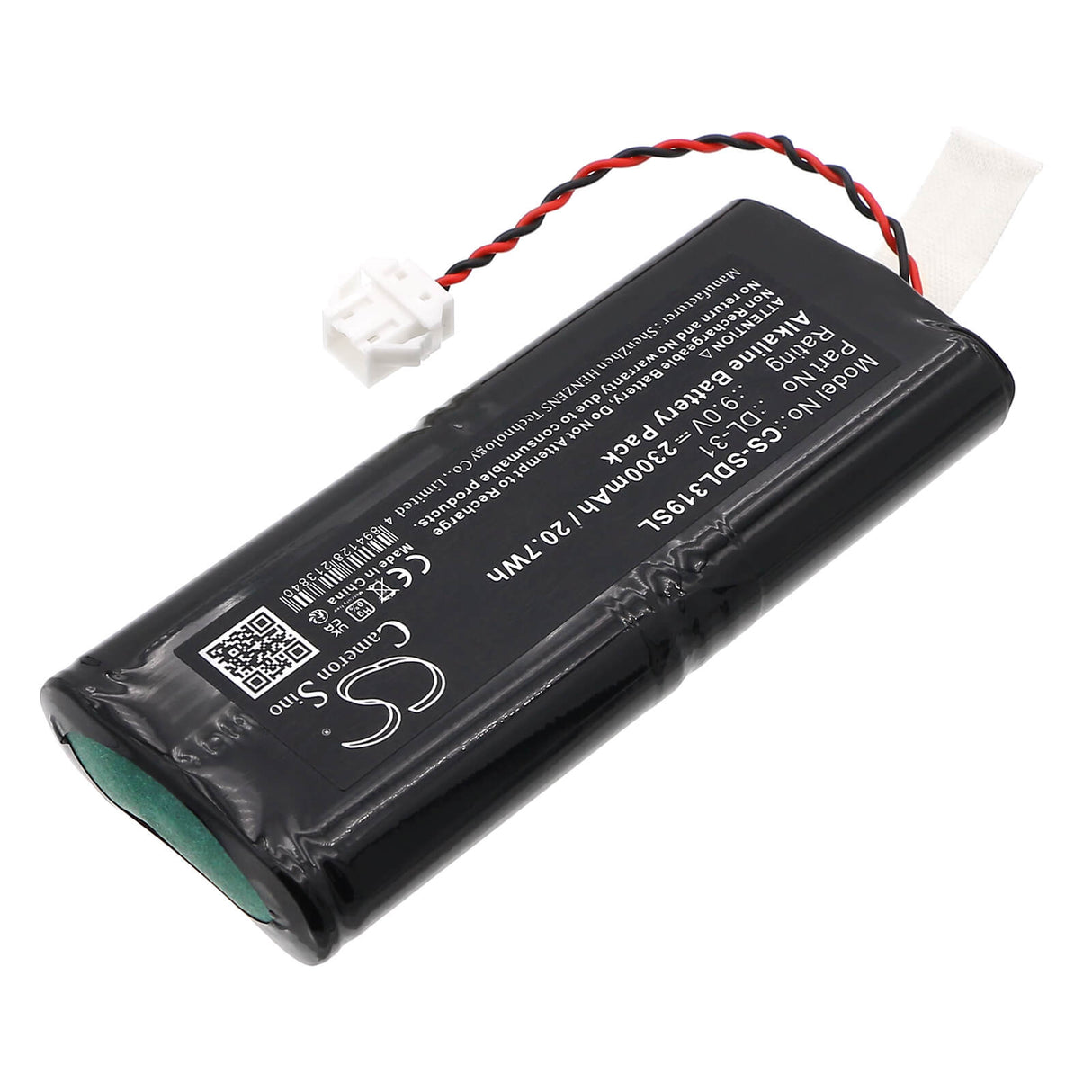 9.0V, Alkaline, 2300mAh, Door Lock battery fits Doorlock, Dl-31, Htl18, 20.7Wh Door Lock Cameron Sino Technology Limited