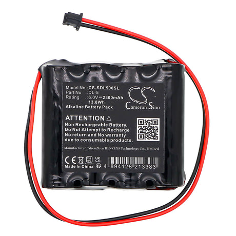 6.0V, Alkaline, 2300mAh, Door Lock battery fits Keylock, F 7400-12, 13.8Wh Door Lock Cameron Sino Technology Limited