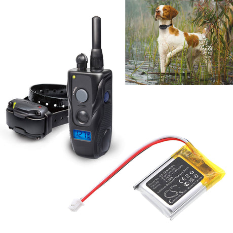 3.7V, Li-Polymer, 350mAh, Dog Collar battery fits Dogtra, Bp37p3303p, 280c Receiver, 282c Receiver, 1.3Wh Dog Collar Cameron Sino Technology Limited