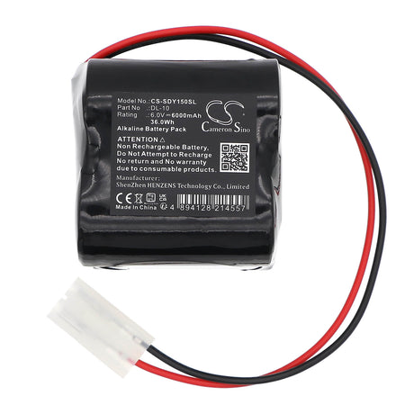 6.0V, Alkaline, 6000mAh, Door Lock battery fits Alarm Lock, DL-10, 1u106, Bca2500-4ewp-w9030ec, 36.0Wh Door Lock Cameron Sino Technology Limited