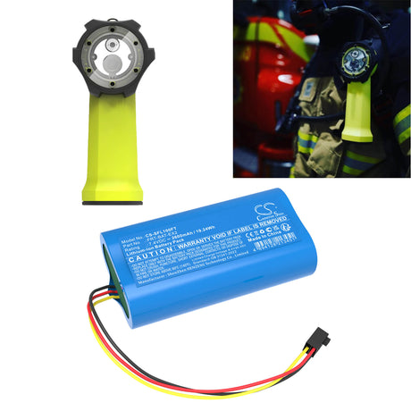 7.4V, Li-ion, 2600mAh, Flashlight battery fits Stripelight, Frt-ex, Frt-l1, 19.24Wh Flashlight Cameron Sino Technology Limited