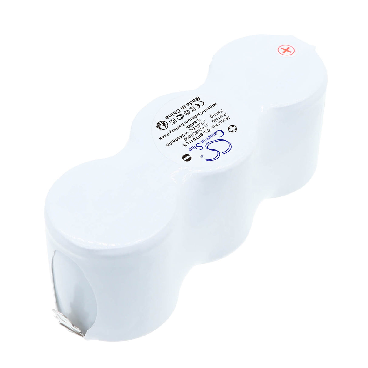 3.6V, Ni-CD, 2400mAh, Emergency Lighting battery fits Van Lien, 1400620000, 3D2.0HT, 801861, 8.64Wh Emergency Lighting Cameron Sino Technology Limited