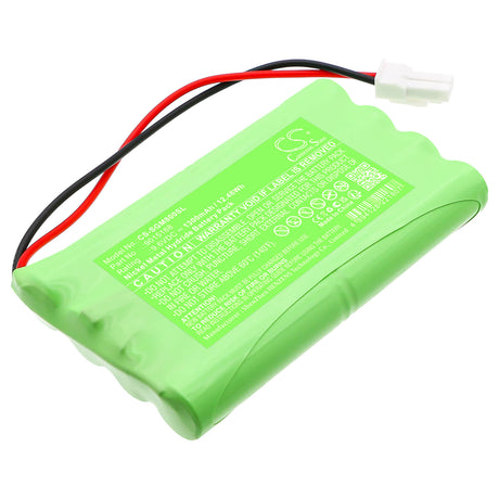 9.6V, Ni-MH, 1300mAh, Smart Home battery fits Simu, 9015168, GM1000, GM800, 12.48Wh Smart Home Cameron Sino Technology Limited
