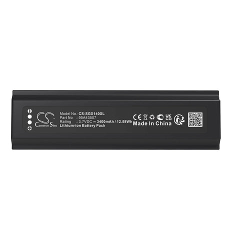 3.7V, Li-ion, 3400mAh, Microphone battery fits Shure, 95A43507, GLXD+, GLXD+ Handheld Wireless Microp, 12.58Wh Microphone Cameron Sino Technology Limited