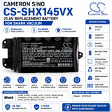 Shark XFBT620 Replacement Battery 21.6V 2500mAh Li-ion Vacuum Cameron Sino Technology Limited