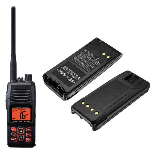 7.4V, Li-ion, 3200mAh, Two-Way Radio battery fits Standard Horizon, Fnb-115liis, Hx400, Hx400is, 23.68Wh Two-Way Radio Cameron Sino Technology Limited