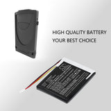 3.7V, Li-Polymer, 600mAh, Barcode Scanner battery fits Socket Mobile, FT623042P, S860, D840, 2.22Wh Barcode Scanner Cameron Sino Technology Limited