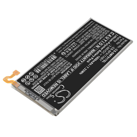 Sous-côté 3.88V, Li-Polymer, 1890mAh, batterie Mobile, SmartPhone compatible avec Samsung, EB-BF917ABY, Galaxy W21 5G, Galaxy Z Fold2, 7.33Wh Mobile, SmartPhone Cameron Sino Technology Limited