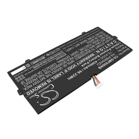 15.4V, Li-Polymer, 4300mAh, Notebook, Laptop battery fits Samsung, AA-PBRN4ZU, 930QCJ, 930XCJ, 66.22Wh Notebook, Laptop Cameron Sino Technology Limited