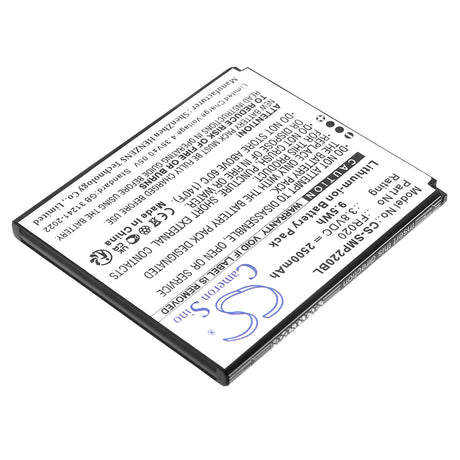 3.8V, Li-ion, 2500mAh, Payment Terminal battery fits Sunmi, FR020, P2 Mini, 9.5Wh Payment Terminal Cameron Sino Technology Limited