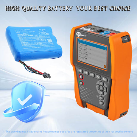 10.8V, Li-ion, 2600mAh, Equipment, Survey, Test battery fits SONEL, AKU-29, MIC-2511, 28.08Wh Equipment, Survey, Test Cameron Sino Technology Limited
