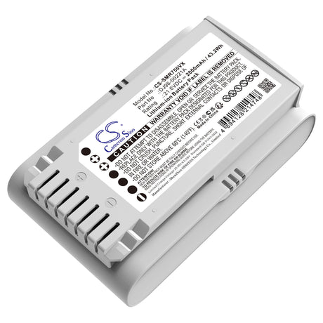 21.6V, Li-ion, 2000mAh, Vacuum battery fits Samsung, Dj96-00221a, Jet 70, Jet 70 Easym Vs15t7033r4/sh, 43.2Wh Vacuum Cameron Sino Technology Limited