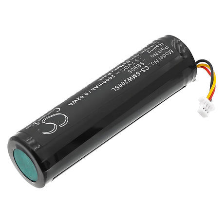 3.7V, Li-ion, 2600mAh, Transmitters & Receiver battery fits Shure, 95a35233, Mxw Handheld Transmitter, Mxw2 Handheld Transmitter, 9.62Wh Transmitters & Receiver Cameron Sino Technology Limited