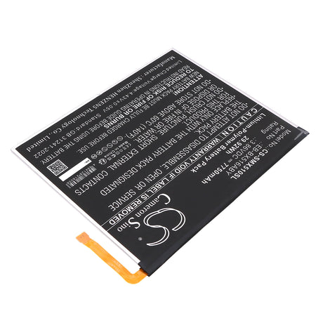 3.86V, Li-Polymer, 7750mAh, Tablet battery fits Samsung, Eb-bx516aby, Galaxy Tab S9 Fe, Sm-x510, 29.92Wh Tablet Cameron Sino Technology Limited