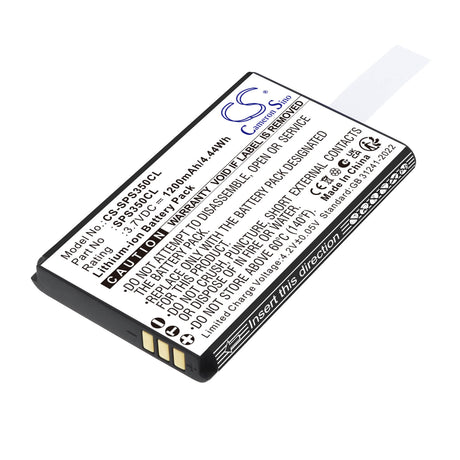 3.7V, Li-ion, 1200mAh, Cordless Phone battery fits SpectraLink, 84743432, S35 DECT Handset, S37 S35 DECT Handset, 4.44Wh Cordless Phone Cameron Sino Technology Limited