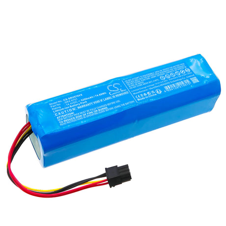 14.4V, Li-ion, 5200mAh, Vacuum battery fits Sencor, Srx 9701, Srv 9790bk, 74.88Wh Vacuum Cameron Sino Technology Limited