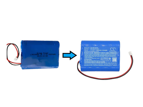 3.7V, Li-ion, 7800mAh, Cosmetic Mirror Battery fits Simplehuman, Bt1080, St3024, ST3002, 28.86Wh Cosmetic Mirror Cameron Sino Technology Limited