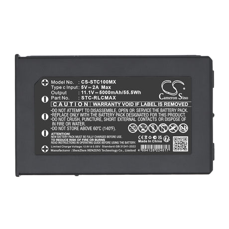 11.1V, Li-Polymer, 5000mAh, Sports & Outdoors battery fits Stealth Cam, STC-RLCMAX, Deceptor Max, FieldMax, 55.5Wh Sports & Outdoors Cameron Sino Technology Limited