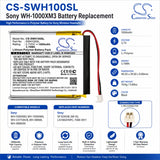 Headset Battery For Sony, Wh-1000xm3 3.7v, 1000mah - 3.70wh Wireless Headset Cameron Sino Technology Limited