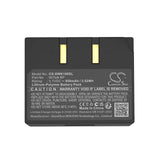 3.7V, Li-Polymer, 950mAh, Wireless Headset battery fits Saramonic, Witalk Bp, Hub Intercom Base Station, Srh Remote Headsets, 3.52Wh Wireless Headset Cameron Sino Technology Limited