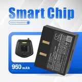 3.7V, Li-Polymer, 950mAh, Wireless Headset battery fits Saramonic, Witalk Bp, Hub Intercom Base Station, Srh Remote Headsets, 3.52Wh Wireless Headset Cameron Sino Technology Limited