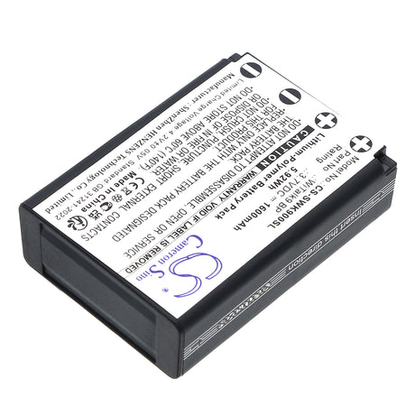 3.7V, Li-Polymer, 1600mAh, Wireless Headset battery fits Saramonic, WiTalk9 BP, 11601, WiTalk9 Intercom Headset, 5.92Wh Wireless Headset Cameron Sino Technology Limited