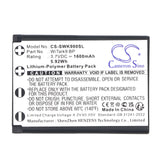3.7V, Li-Polymer, 1600mAh, Wireless Headset battery fits Saramonic, WiTalk9 BP, 11601, WiTalk9 Intercom Headset, 5.92Wh Wireless Headset Cameron Sino Technology Limited