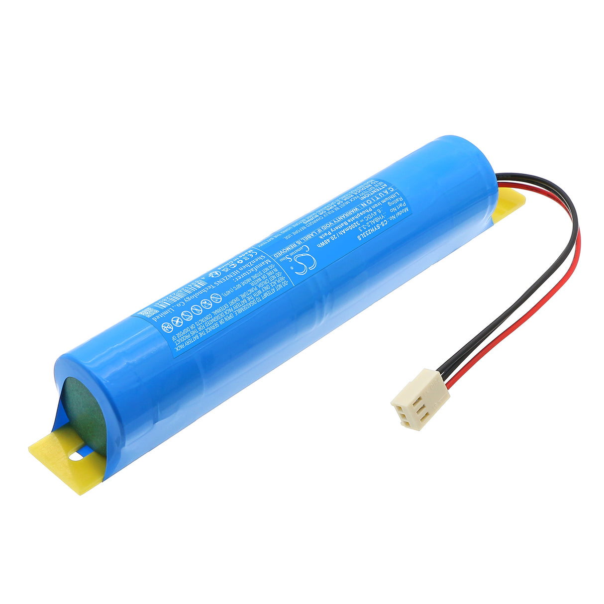 6.4V, LiFePO4, 3200mAh, Emergency Lighting battery fits Streamer, YHBAL2-3.3, YHBAL2-3.3, 20.48Wh Emergency Lighting Cameron Sino Technology Limited