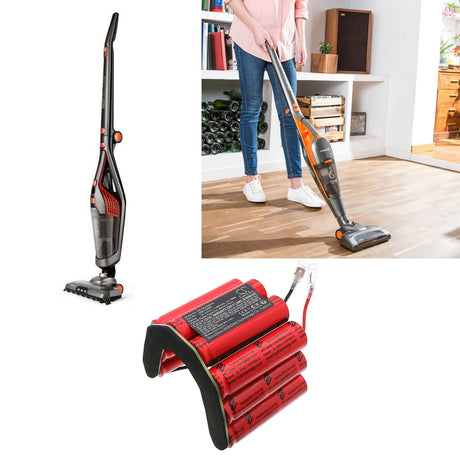 25.2V, HPC, 1300F, Vacuum battery fits Taurus, Ulimited 25.6, Ulimited 25s, 32.76Wh Vacuum Cameron Sino Technology Limited