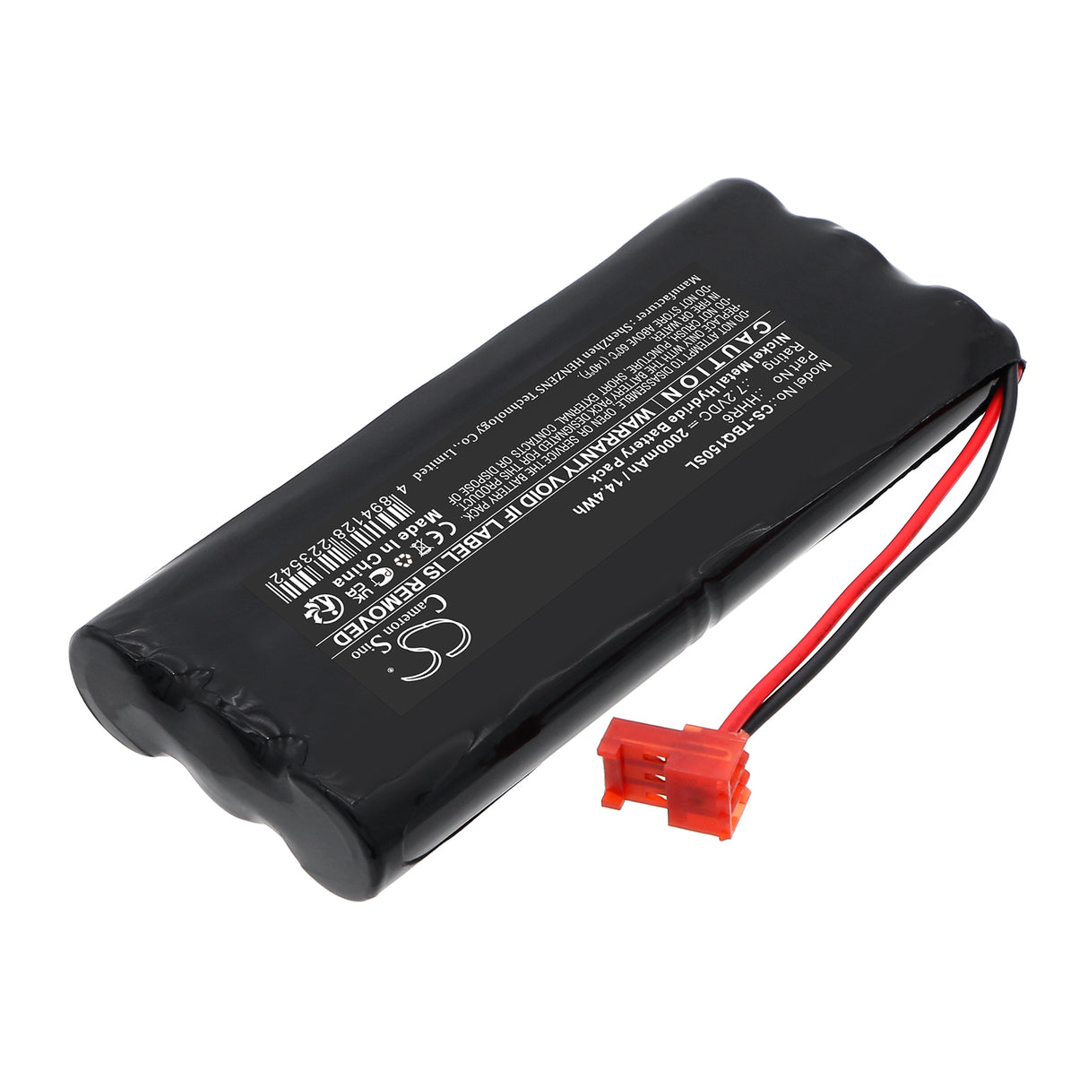 7.2V, Ni-MH, 2000mAh, Equipment, Survey, Test battery fits Tobias, HHR6, IQ150 Paper-Chek, 14.4Wh Equipment, Survey, Test Cameron Sino Technology Limited