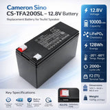 12.8V, LiFePO4, 10000mAh, Speaker battery fits Teufel, HYY0953059, ROCKSTER Air 2, 128Wh Speaker Cameron Sino Technology Limited