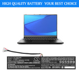 7.7V, Li-Polymer, 4650mAh, Notebook, Laptop battery fits Thunderobot, L140BAT-2, MixBook Air, 35.81Wh Notebook, Laptop Cameron Sino Technology Limited