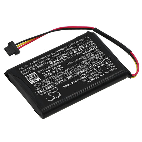 3.7V, Li-ion, 1200mAh, GPS battery fits Tomtom, Aha11111009, 4fc64 4fd6.001.00, Go 60, 4.44Wh GPS, Navigator Cameron Sino Technology Limited