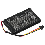 3.7V, Li-ion, 1100mAh, GPS battery fits Tomtom, Aha1111107, 4fa60, Go 610, 4.07Wh GPS, Navigator Cameron Sino Technology Limited