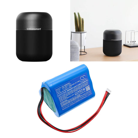 11.1V, Li-ion, 5200mAh, Speaker battery fits Tronsmart, Element T6 Max, 57.72Wh Speaker Cameron Sino Technology Limited