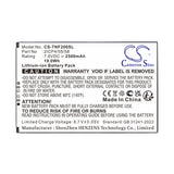 7.6V, Li-ion, 2500mAh, Payment Terminal battery fits Feitian, 2ICP4/55/58, F20, F20 Smart POS, 19Wh Payment Terminal Cameron Sino Technology Limited