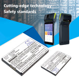 7.6V, Li-ion, 2500mAh, Payment Terminal battery fits Feitian, 2ICP4/55/58, F20, F20 Smart POS, 19Wh Payment Terminal Cameron Sino Technology Limited