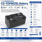 Equipment Battery for Topcon, Es Total Station, Es-600g, Es-602, Es-602g 7.4v, 4200mah - 31.08wh Equipment, Survey, Test Cameron Sino Technology Limited