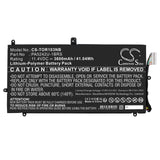 11.4V, Li-Polymer, 3600mAh, Notebook, Laptop battery fits Toshiba, PA5242U-1BRS, Satellite P20W-C, Satellite Radius 12 P20W-C, 41.04Wh Notebook, Laptop Cameron Sino Technology Limited