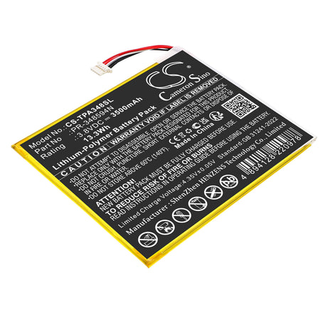 3.8V, Li-Polymer, 3500mAh, Diagnostic Scanner battery fits Topdon, PR-348594N, ArtiMINI Scan Tool, 13.3Wh Diagnostic Scanner Cameron Sino Technology Limited