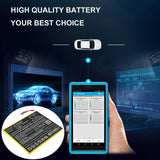 3.8V, Li-Polymer, 3500mAh, Diagnostic Scanner battery fits Topdon, PR-348594N, ArtiMINI Scan Tool, 13.3Wh Diagnostic Scanner Cameron Sino Technology Limited