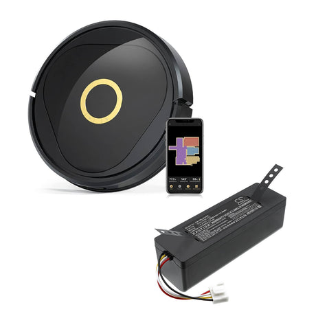 14.4V, Li-ion, 5200mAh, Vacuum battery fits Trifo, Sun-inte-212, Emma Pet, Lucy, 74.88Wh Vacuum Cameron Sino Technology Limited