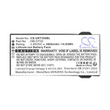 3.85V, Li-ion, 3800mAh, Barcode Scanner battery fits Urovo, HBLDT30, DT30, 14.63Wh Barcode Scanner Cameron Sino Technology Limited