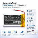 3.7V, Li-Polymer, 1000mAh, Wireless Headset battery fits UltraCOM, 006-1170, UltraCOM2, UltraCOM3, 3.7Wh Wireless Headset Cameron Sino Technology Limited