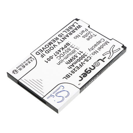 3.85V, Li-ion, 3000mAh, Payment Terminal battery fits Verifone, Bpk457-001, E280s, E280s V2, 11.55Wh Payment Terminal Cameron Sino Technology Limited