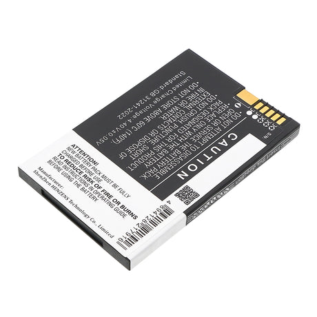 3.85V, Li-ion, 3000mAh, Payment Terminal battery fits Verifone, Bpk457-001, E280s, E280s V2, 11.55Wh Payment Terminal Cameron Sino Technology Limited