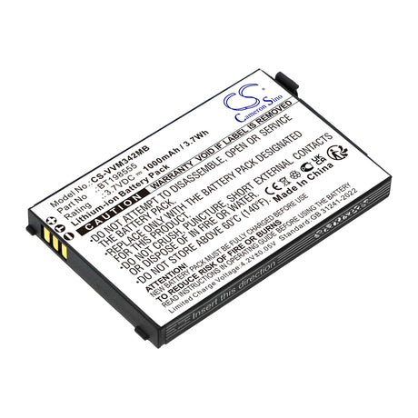 3.7V, Li-ion, 1000mAh, BabyPhone battery fits Vtech, Bt198555, Vm342, Vm342-2, 3.7Wh BabyPhone Cameron Sino Technology Limited