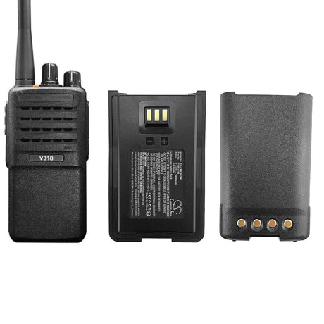 7.4V, Li-ion, 1650mAh, Two-Way Radio battery fits Vertex Standard, FNB-V165, V318, VZ-10, 12.21Wh Two-Way Radio Cameron Sino Technology Limited