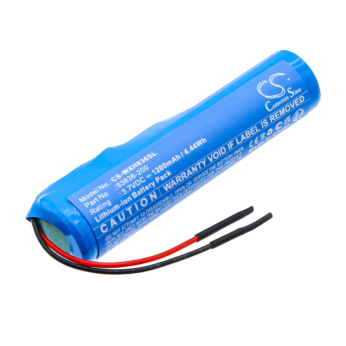 3.7V, Li-ion, 1200mAh, Shaver battery fits Wahl, 93836-200, 4.44Wh Shaver Cameron Sino Technology Limited